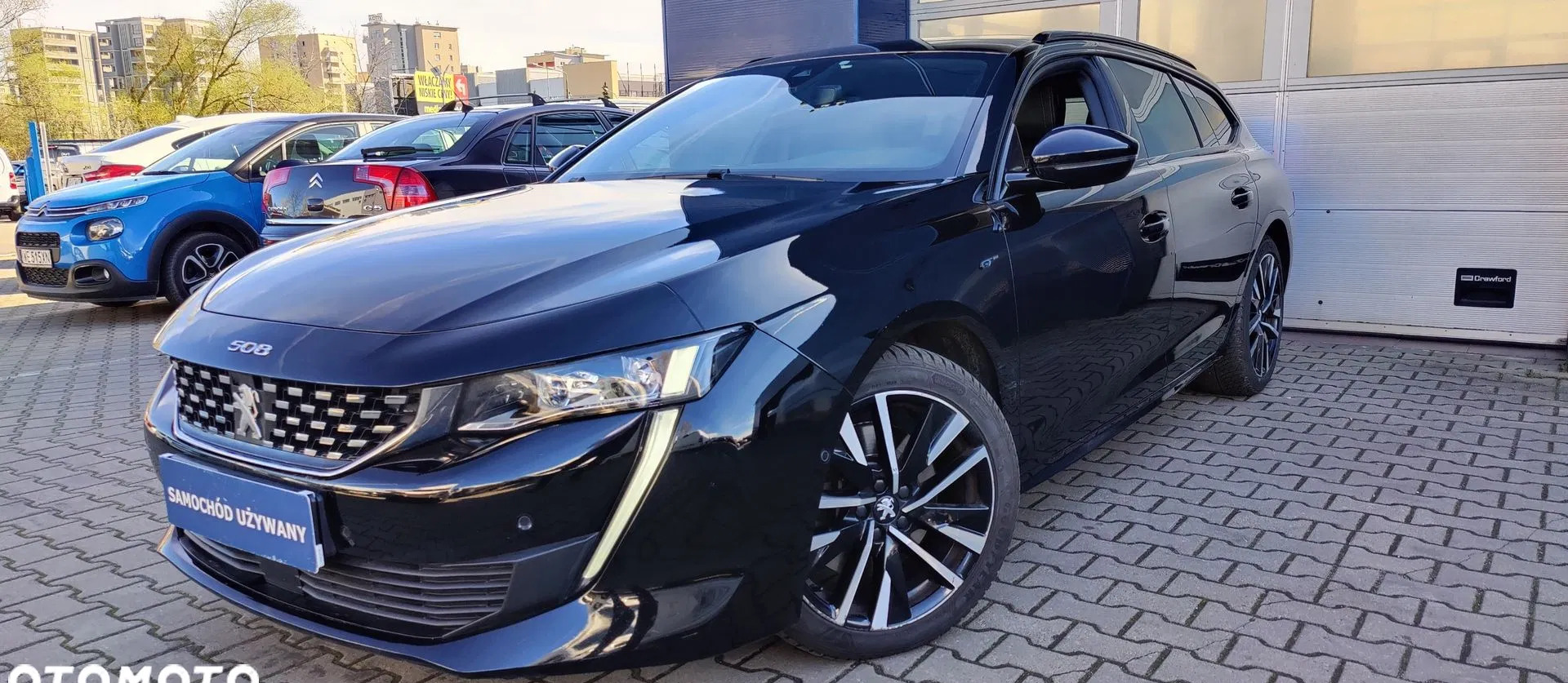 małopolskie Peugeot 508 cena 98500 przebieg: 128849, rok produkcji 2019 z Orzesze